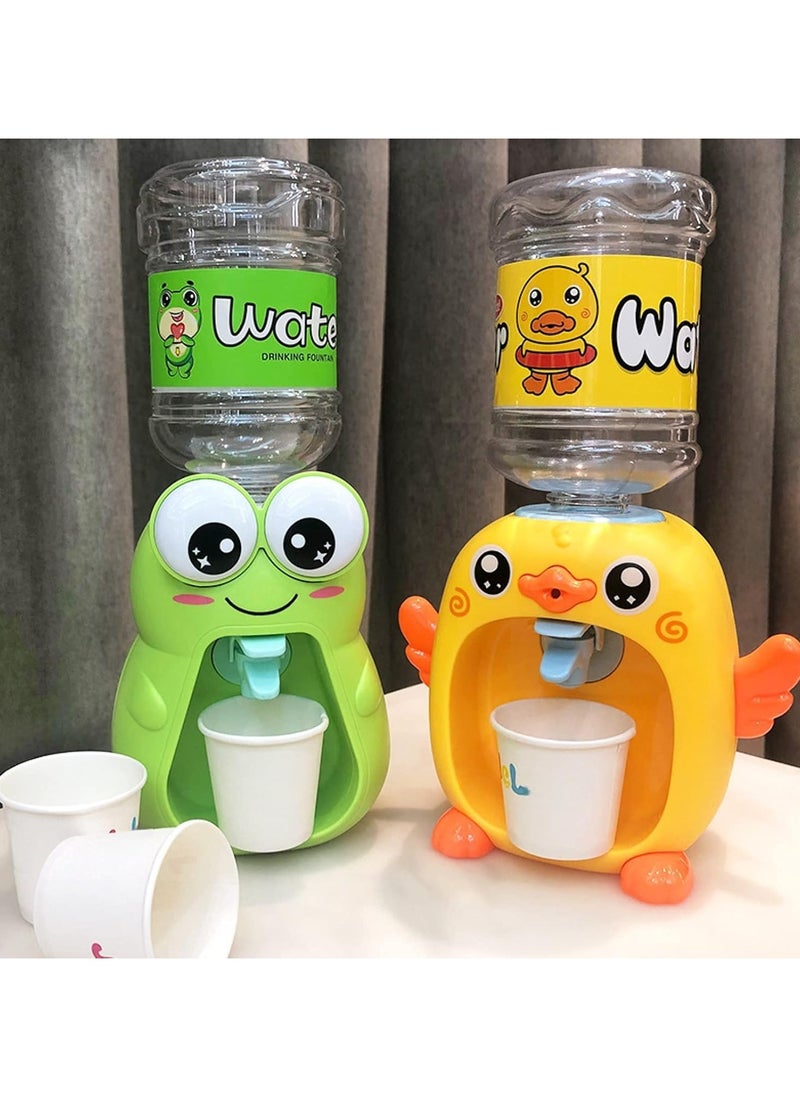 Jel Mini Dispenser Cartoon Duck Water Drinking Water Fountains gifts Toys for Kids  - Image 2