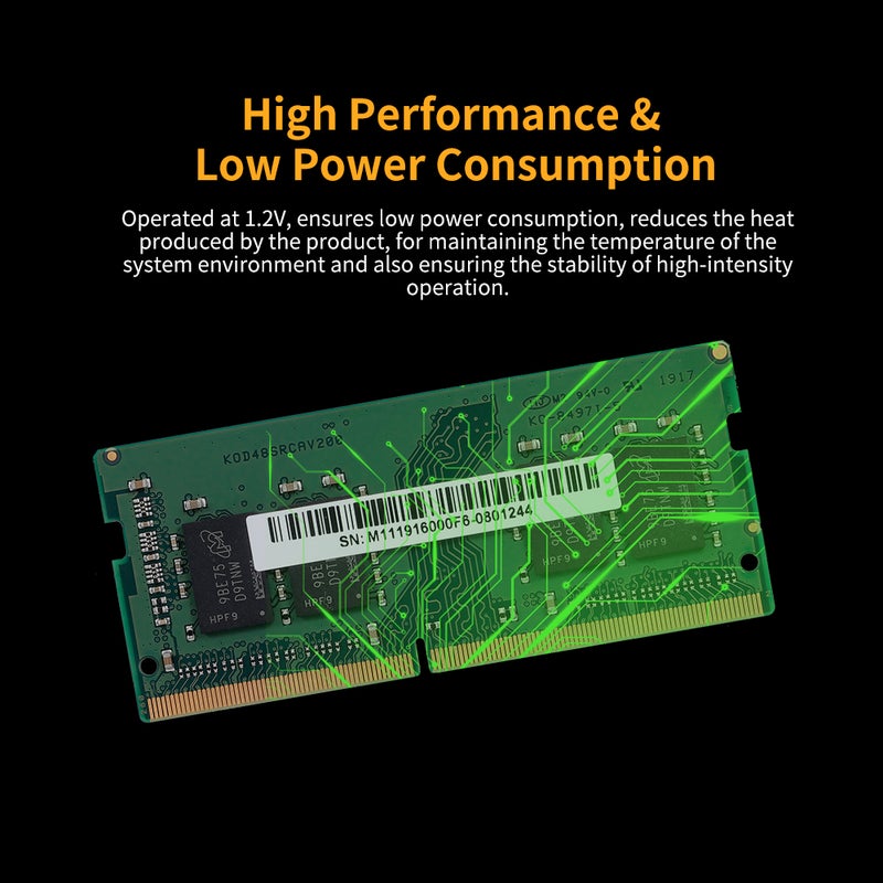 ASint SO-DDR4-2666-4GB  DDR4 2666MHz Laptop Memory PC RAM 240Pin Low Power Consumption DRAM Chip 4GB - Image 5