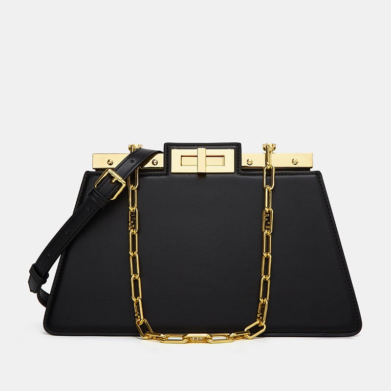 High-Grade Kelly Bag For Women 2023 New Trendy Niche Chain Handbag Bag Fashionable All-Match Shoulder Underarm Bag - Image 1