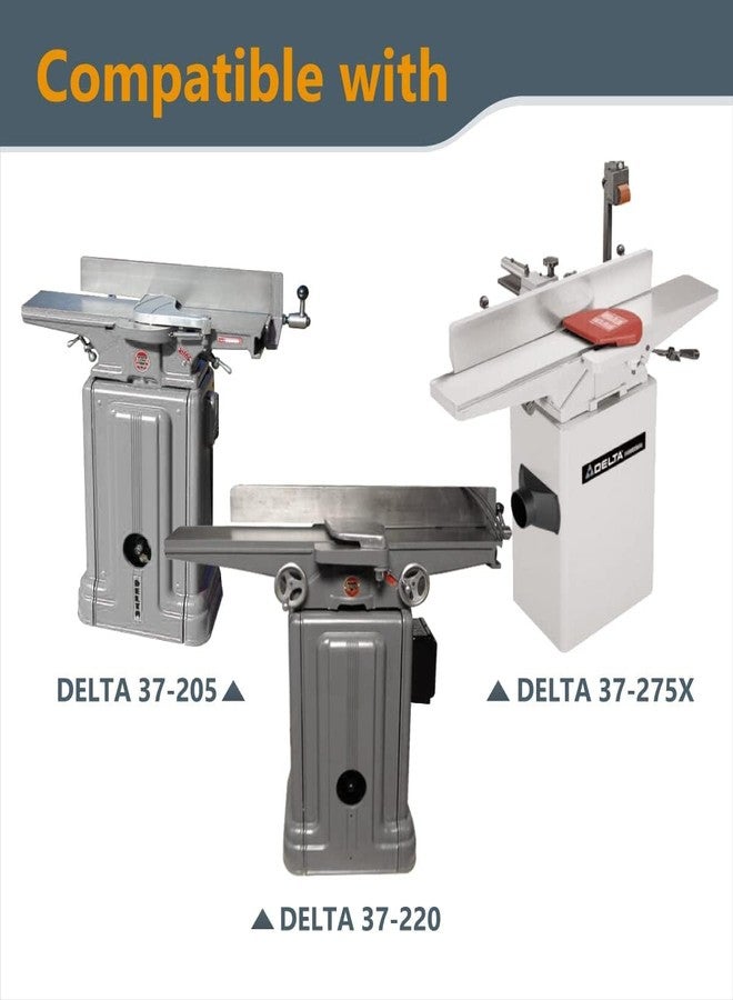 POWERTEC 6 Inch Jointer Blades for Delta 37-190 37-195 37-205 37-220 37-275X, JET JJ-6CS Jointer, Replacement for Delta 37-658, JET 708457K Jointer Knives, Set of 6 (14803DD) - Image 5