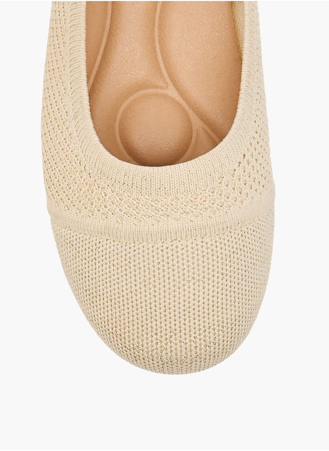 Le Confort Women Flyknit Slip-On Ballerina Shoes  - Image 4