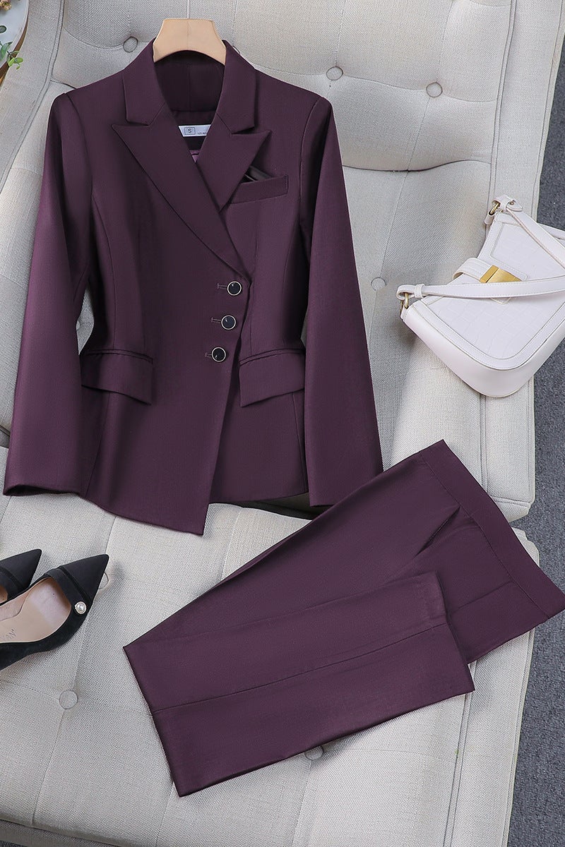Business Wear Women'S Fashion Formwork Suit Business Casual Suit Work Clothes - Image 1