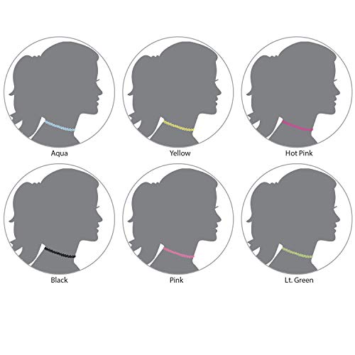 BodyJ4You 12PC Tattoo Choker Necklace - 90s Accessories 2000s Jewelry Y2K Fashion Vintage Trendy - Gothic Black Henna Pink White - Adjustable Stretchy Elastic Necklace Summer Vacation Gift Set - Image 5
