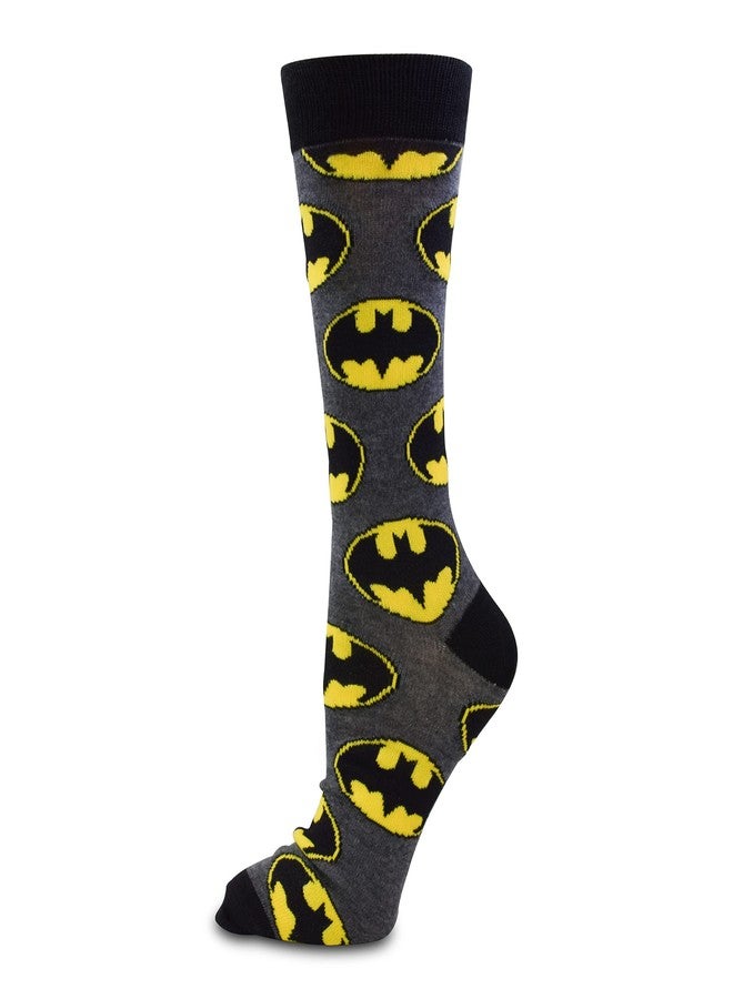 Hyp Batman DC Comics 89 Casual Crew Socks 2 Pack Black Large Unisex-Adults Batman Fans, Halloween Enthusiasts, All Ages - Image 3
