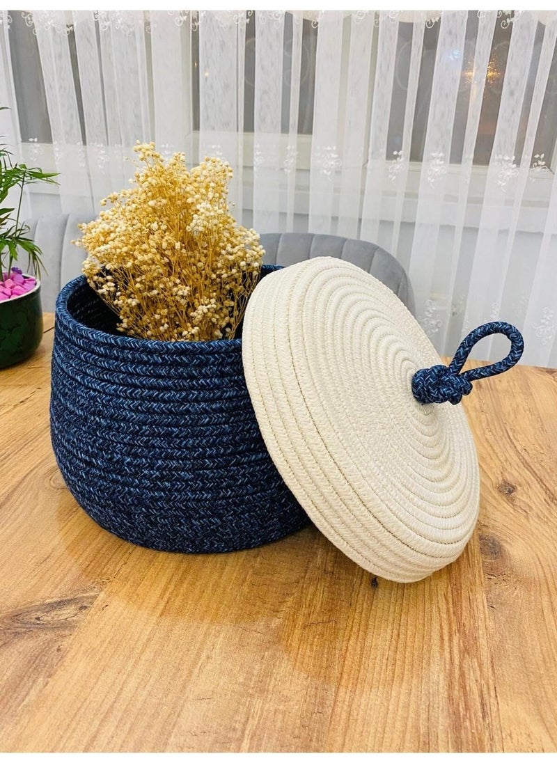 My Doğa Store Jute, Wicker, Kitchen Basket, Potato Onion Basket, Fruit Basket, Onion Basket Organizer  - Image 3