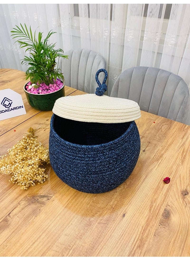 My Doğa Store Jute, Wicker, Kitchen Basket, Potato Onion Basket, Fruit Basket, Onion Basket Organizer  - Image 2