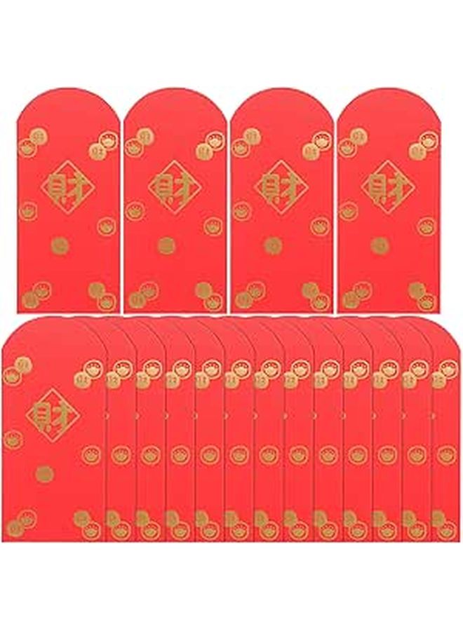 10 Pcs Large Red Envelopes For Chinese New Year Lucky Money Birthday Wedding - Image 1