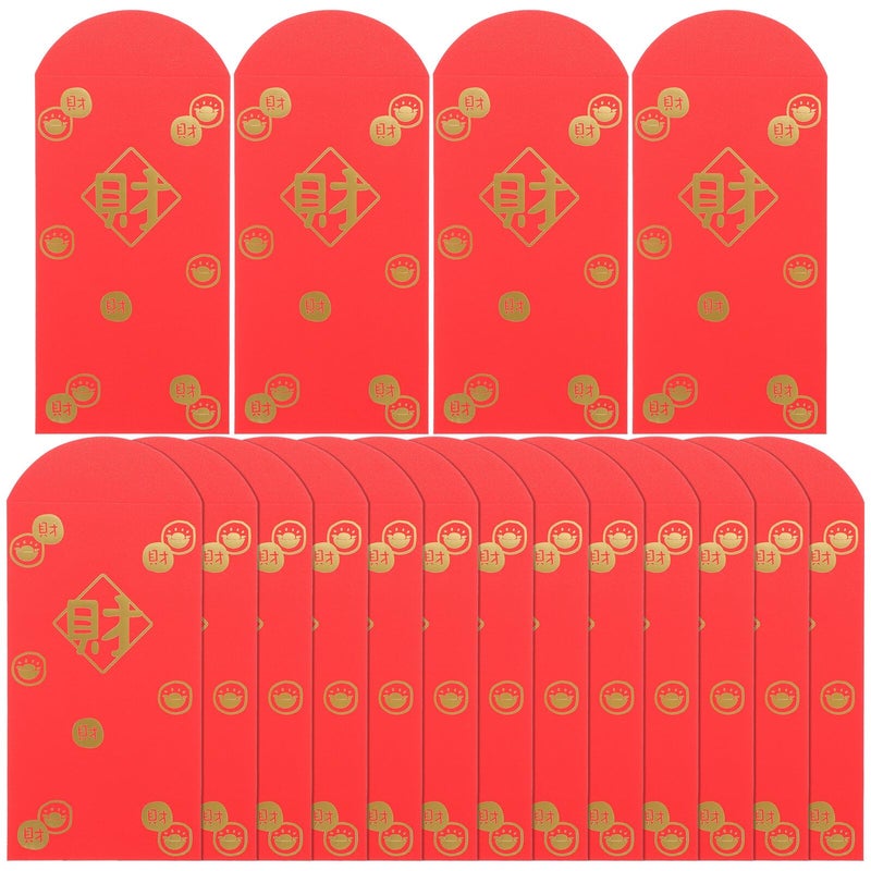 10 Pcs Large Red Envelopes For Chinese New Year Lucky Money Birthday Wedding - Image 2