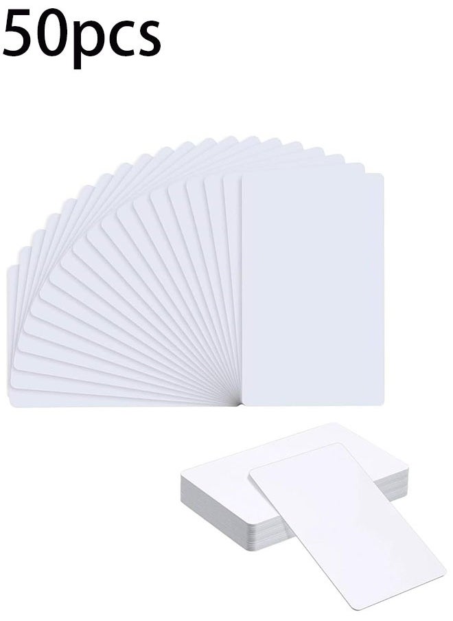 Ailily 50Pcs NTAG215 NFC Cards (Blank NFC Cards) Programmable PVC Blank NFC 215 Cards Compatible with All NFC Enabled Phone  - Image 1