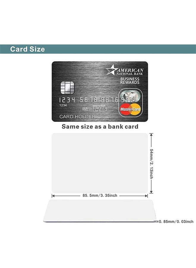 Ailily 50Pcs NTAG215 NFC Cards (Blank NFC Cards) Programmable PVC Blank NFC 215 Cards Compatible with All NFC Enabled Phone  - Image 3