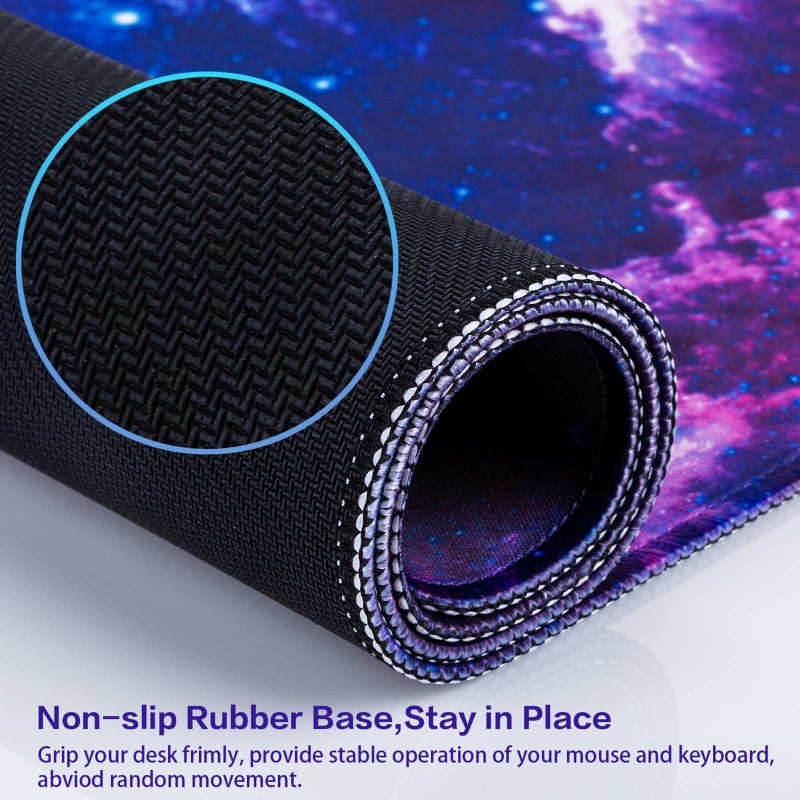 Canjoy Gaming Mouse Pad, Large Extended Mouse Pad Big Computer Mousepad for Home Office Gaming Work 31.5x15.7inch - Image 5
