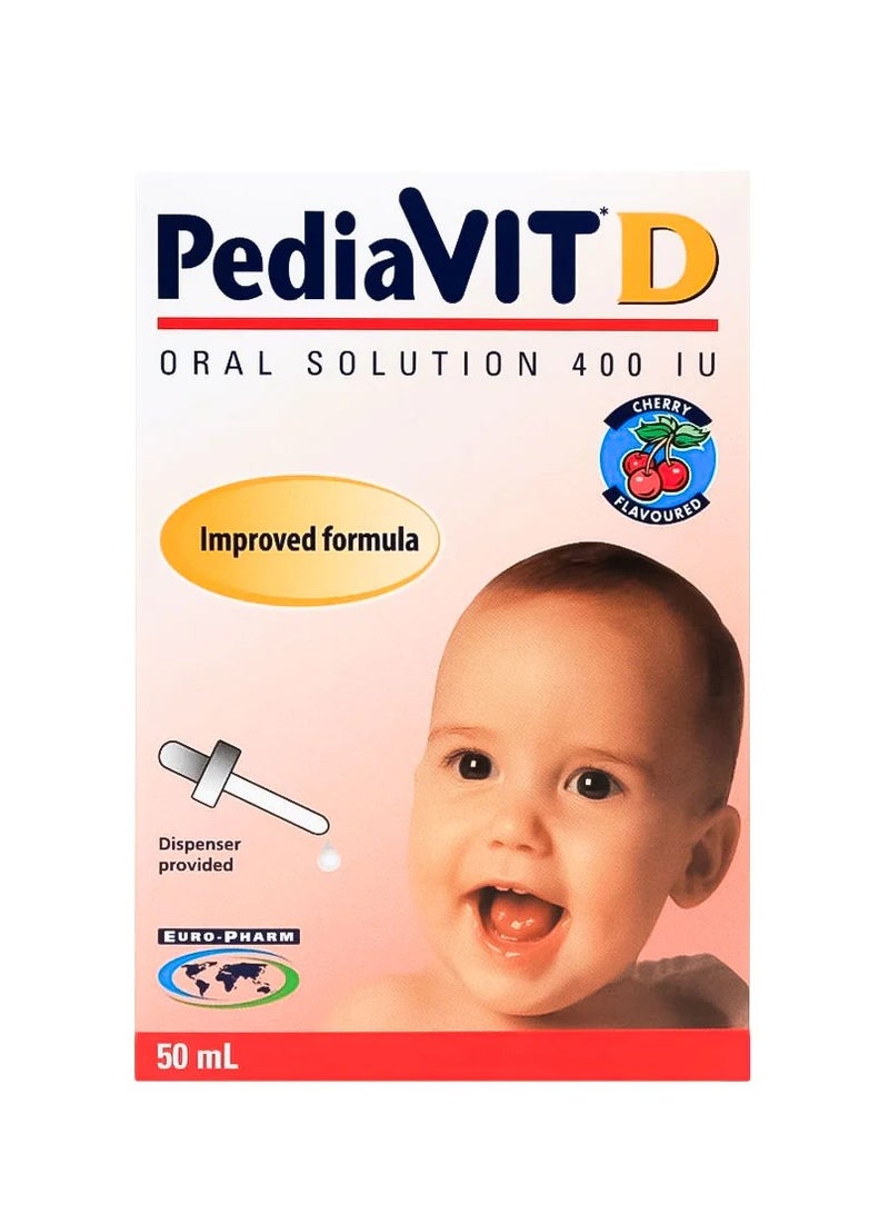 EURO-PHARM PEDIAVIT D 400IU ORAL DROP 50ML