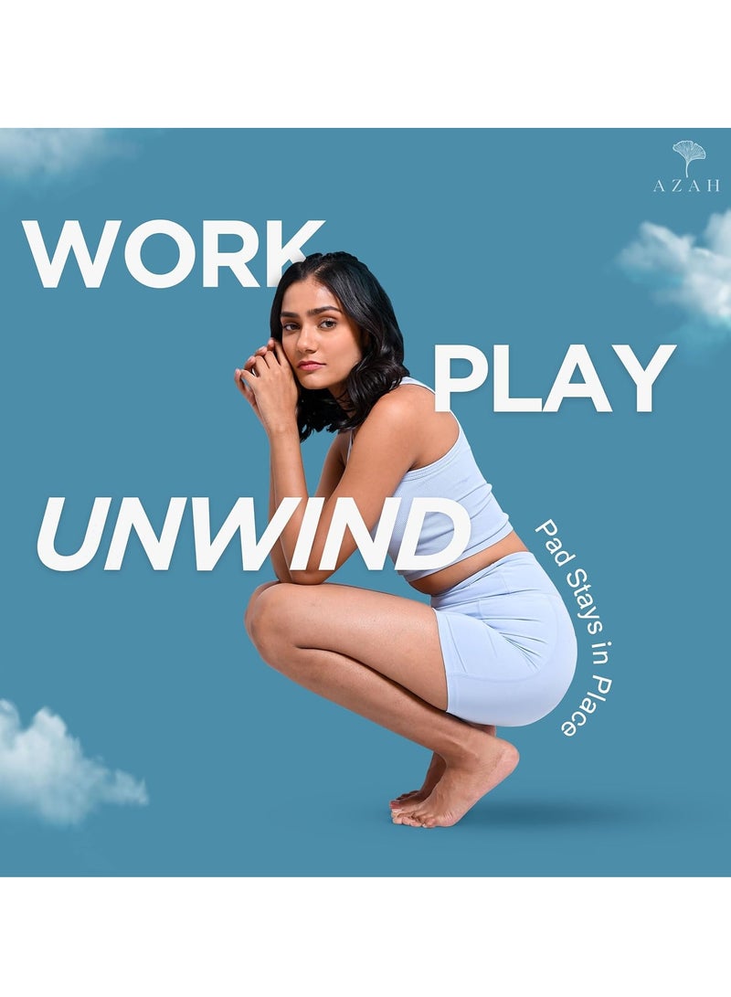 AZAH Sanitary Pads for Women Regular [Pack of 40] 100% Rash-Free sanitary napkins | 3x More Absorption, Cottony Soft and Dry Top Cover for heavy Flow | Toxin Free, Locks Odour, Leak-Proof - Image 4