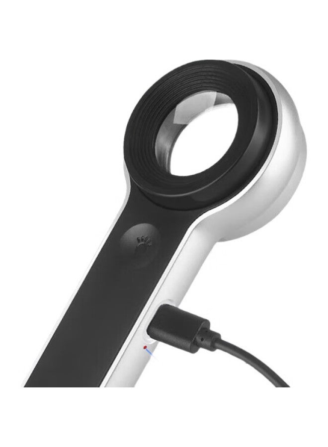 MIXOUT Portable High Magnification Magnifying Glass With Led Light For Alcohol, Jewelry, Antiques, With Uv Light, Usb Direct Charging - Image 3