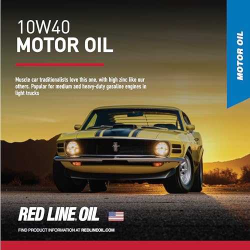 Red Line 11404 SAE 10W40 Fully Synthetic Motor Oil - 1 Quart - Image 2