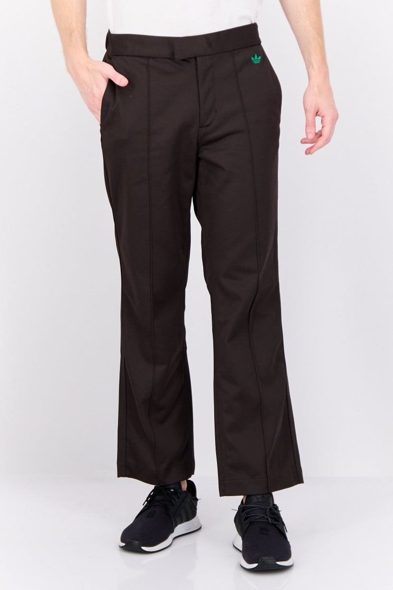 adidas Originals Adidas Originals x Wales Bonner Men Sportswear Fit Embroidered Outdoor Pants, Dark Brown  - Image 1