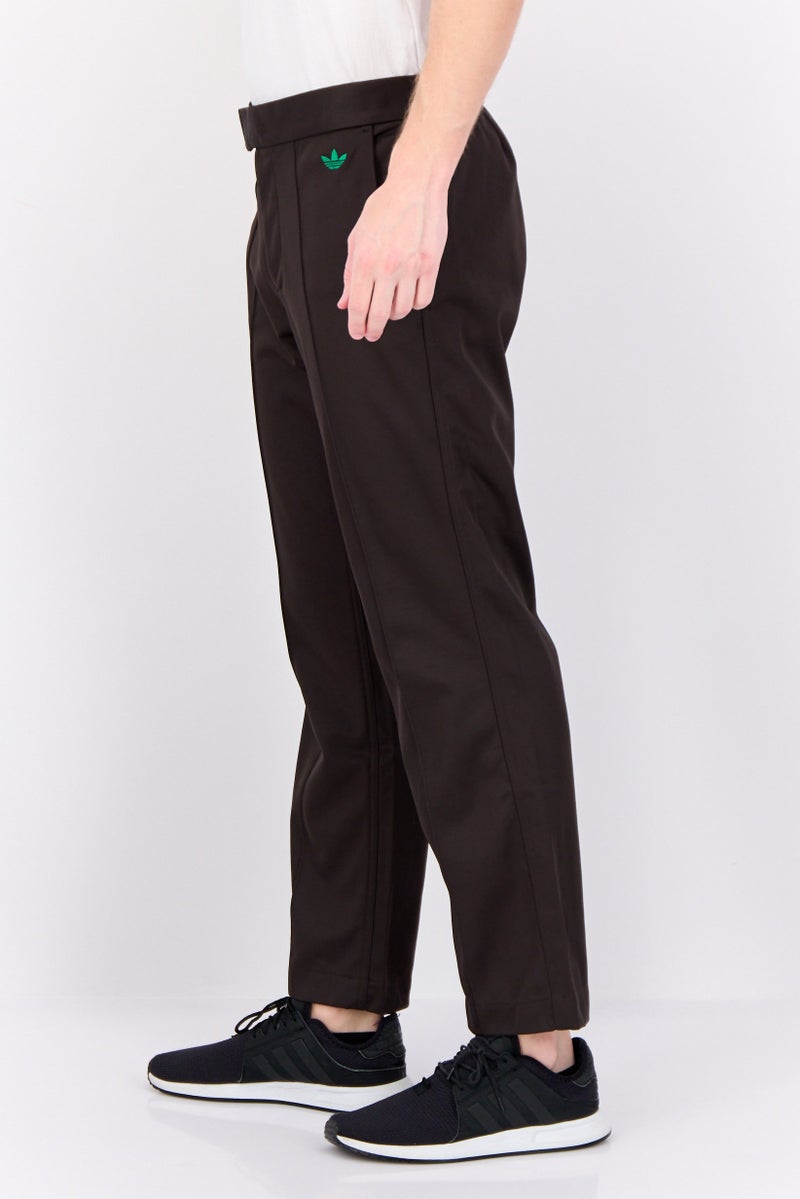 adidas Originals Adidas Originals x Wales Bonner Men Sportswear Fit Embroidered Outdoor Pants, Dark Brown  - Image 3