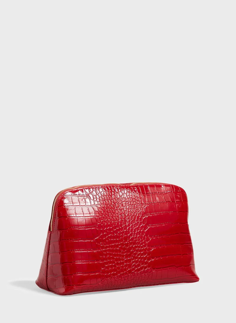 Ted Baker Crocana Imitation Croc Cosmetic Bag