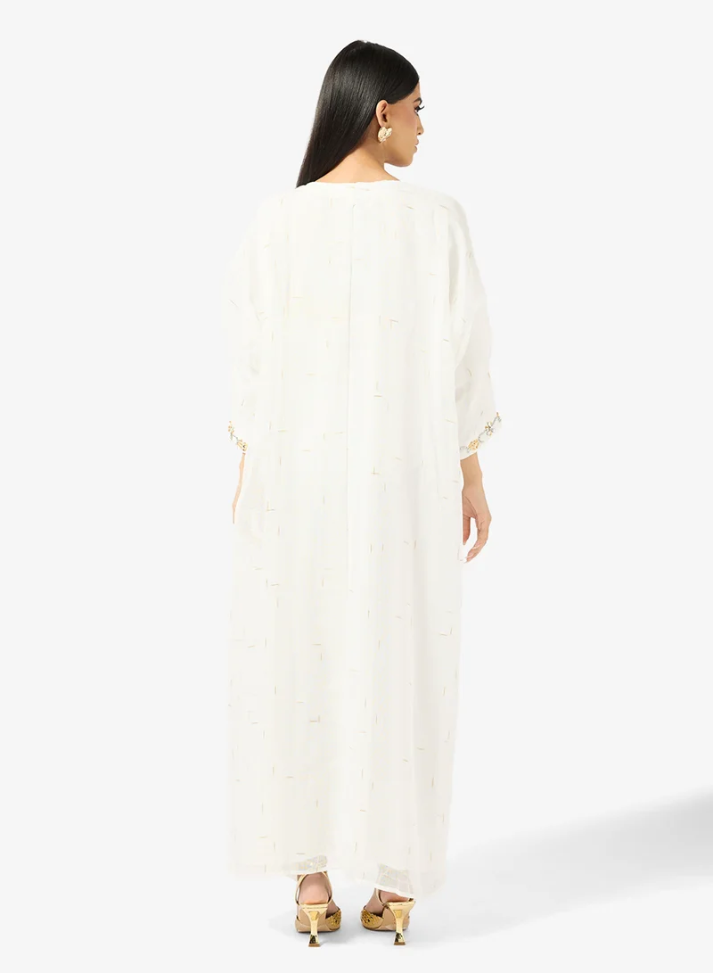 Khizana Embelished Kaftan