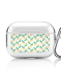 Stylizedd Classic Clear printed Case for Apple AirPods Pro 2nd Generation Thin Transparent Cover [Designed for Apple AirPods Pro 2nd Generation] - Retro Leaves  - Image 1