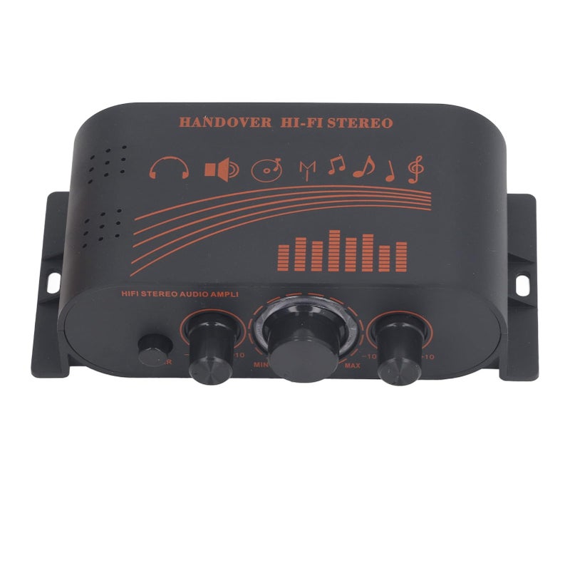Aluminum Body 2 Channel 20W x 2 HiFi Power Amplifier with Low Distortion - Image 2