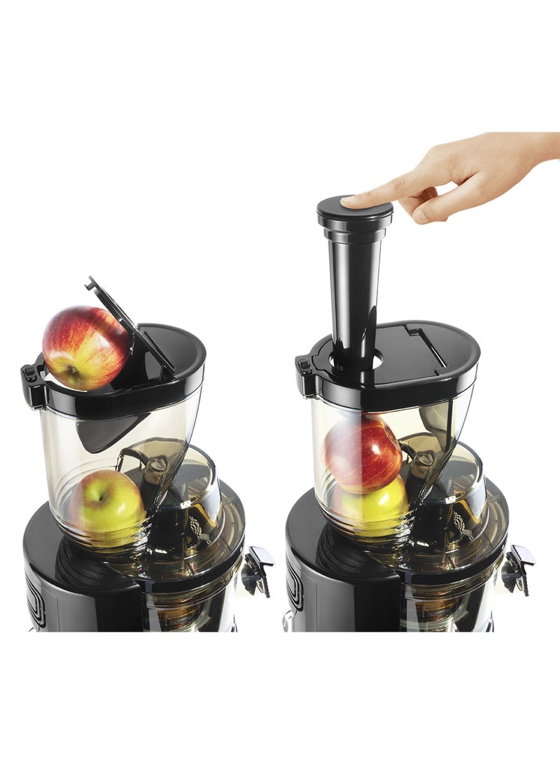 كاتلر عصارة كاتلر JS 8012 البطيئة - صانعة عصائر الضغط البارد للفواكه والخضروات والحليب النباتي والشراب المثلج والعصائر مع فلاتر قابلة للتبديل. - Image 5