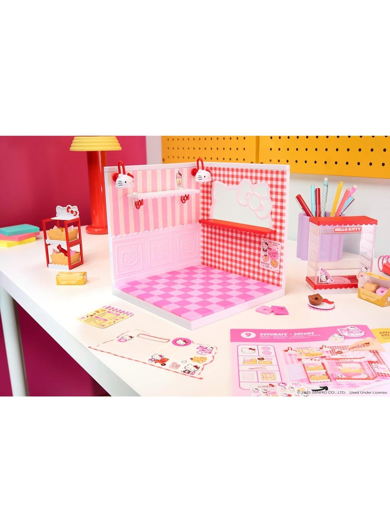 MGA's Miniverse Make It Mini Spaces Hello Kitty - Building Kit, Customisable, Craft, Room, Hobby, Collector, Display, Non-Edible, for Collectors and Children from 8 Years - Image 5