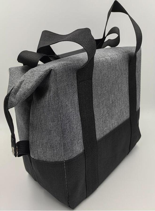 Orchid Insulated Multifunctional Tote Lunch Bag Black - Image 2