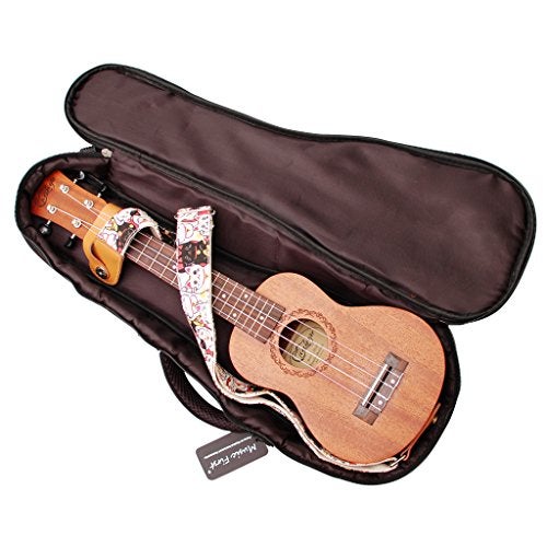MUSIC FIRST Woven THE NATIVE Vintage Style Ukulele case ukulele bag ukulele gig bag (23~24 inch Concert, The Native) - Image 3