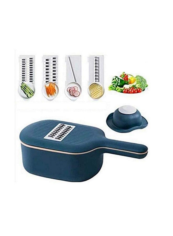 THW Multifunctional Chopper,Multi-Function Potato Carrot Cucumber Mandoline Slicer Cutter Grater Shredders with Strainer/Kitchen Fruit and Vegetable Tool - Image 1
