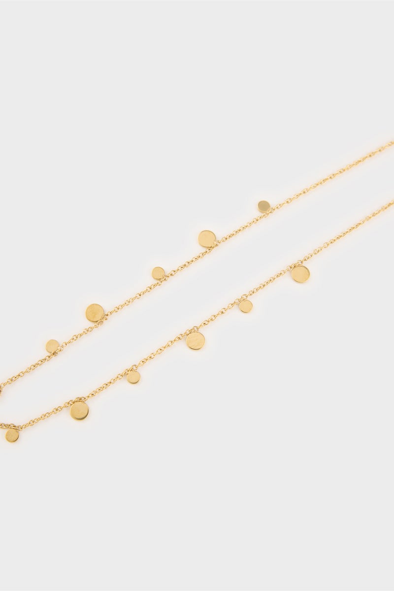 DeFacto Gold Woman Woman Gold 2 Piece Steel Necklace Casual - Image 3