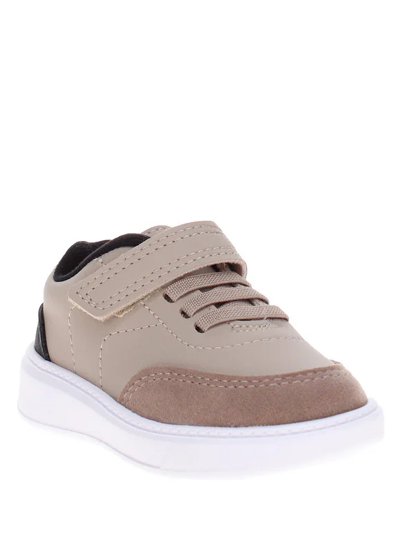 موليكينهو حذاء رياضي للأطفال الأولاد من مولكينيو بني صنع في البرازيل