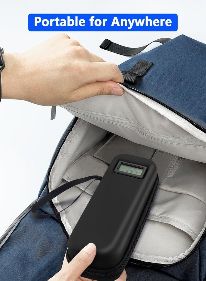 Mviioe Insulin Cooler Travel Case TSA Approved Medication Cooler for Travel with ℉Thermometer Temperature Display, Diabetic Travel Case with 2 Reusable Ice Packs for Daily & Trip(Black) - Image 5