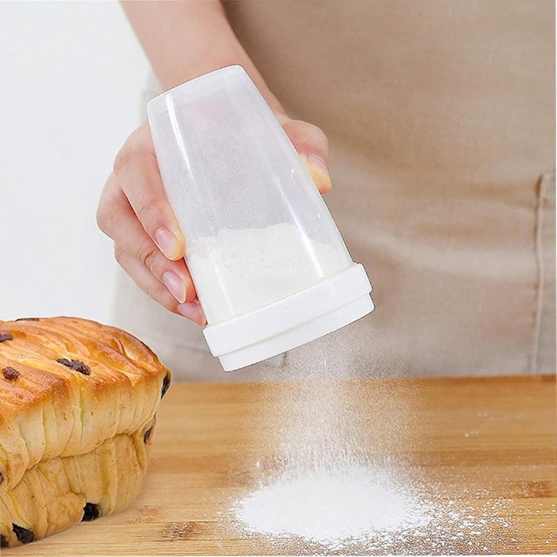 وعاء نخل الدقيق، جرة نخل، موزع، هزاز مسحوق الكاكاو، ملحق للخبز، حاوية رش للخبازين - Image 5