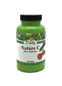 Daily's Nature C (200 mg Vitamin C from Acerola Cherries,100 Vegetarian Capsules)