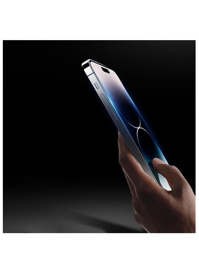 vesus Glass for iPhone 15 Pro Max Screen Protector Tempered Glass Full Glue Edge-to-Edge Screen Protector for iPhone 15 Pro Max (2023) (IPHONE 15 PRO MAX) - Image 5