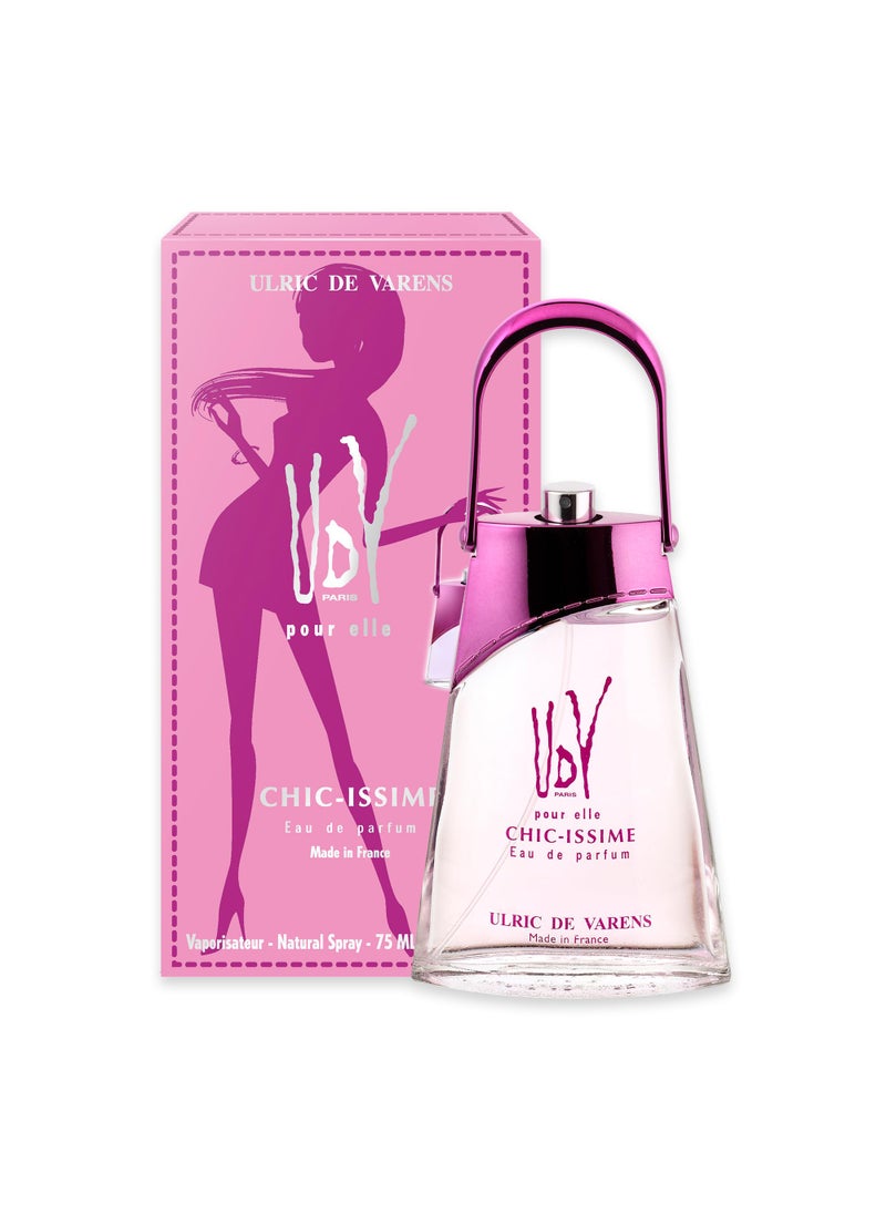 Ulric De Varens Udv Chic Issime By Ulric De Varens For Women. Eau De Parfum Spray 2.5 OZ 