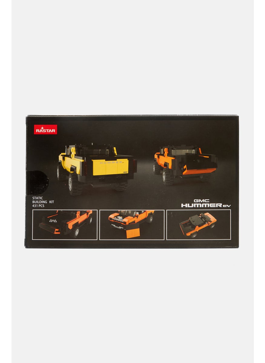 RASTAR GMC Hummer EV Static Building Kit 431 Pcs, Black Combo  - Image 2