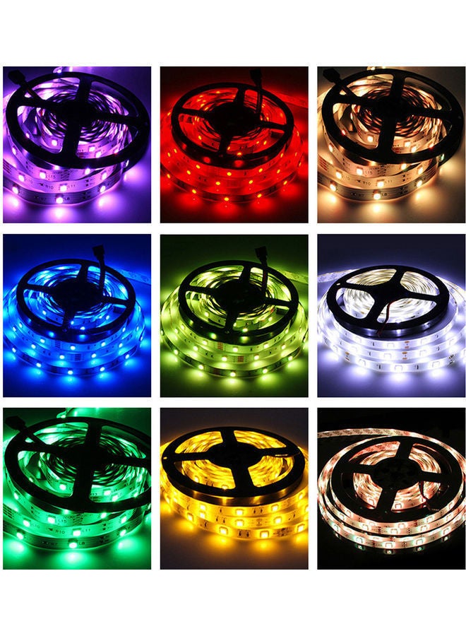 NIBEMINENT Remote Control RGB LED Strip Light Multicolour - Image 4