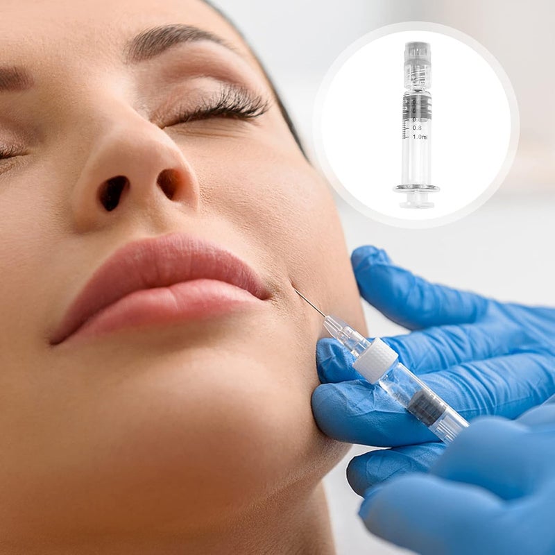klarako 10PCS 1ML Syringe with Luer Lock Tip Glass Syringes with No Needle for Feeding Tubes Cosmetic Home Care - Image 3