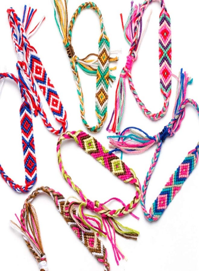 iShyan Woven Friendship Bracelets 20 Pcs Braided Bracelets Handmade Colorful Adjustable String Bracelets,1cm - Image 3