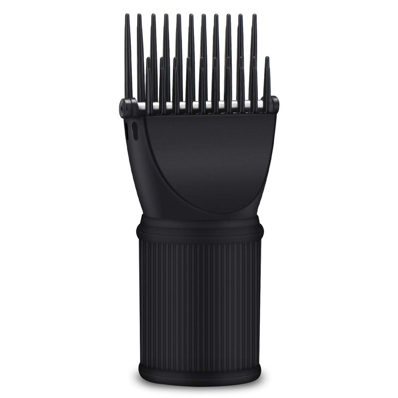 Segbeauty Blow Dryer Comb Attachment Black Brush Attachments for Hair Dryer Concentrator Nozzle 169176in and 212in Pro Hairdressing Styling Salon Tool to Straighten Detangle Curly Natural Hair - Image 3