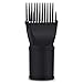 Segbeauty Blow Dryer Comb Attachment Black Brush Attachments for Hair Dryer Concentrator Nozzle 169176in and 212in Pro Hairdressing Styling Salon Tool to Straighten Detangle Curly Natural Hair - Image 2