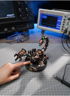 Robotime ROKR Emperor Scorpion Model DIY 3D Puzzle MI04,3D Wooden Puzzles for Adults/Teens, Creative Home Decor, Unique Gift for Craft Hobby Adults/Teens  - Image 2