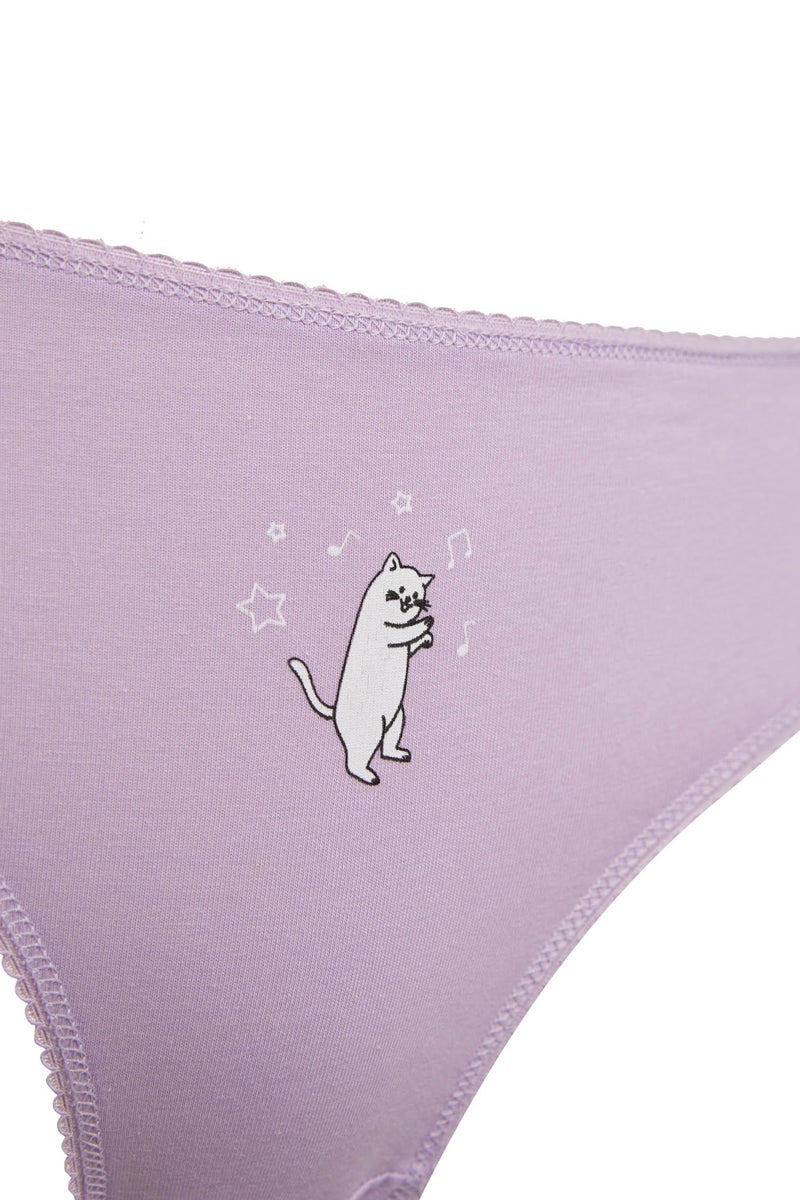 DeFacto Woman Fall in Love 3 Pack Slip Panties - Image 5