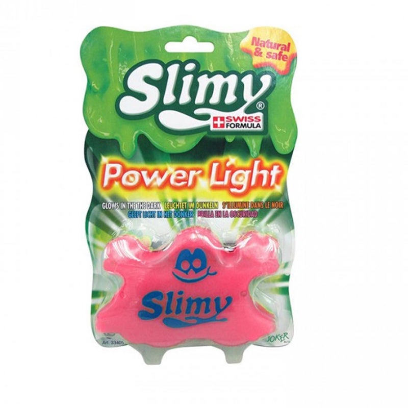 Slimy Power Light Slime (Colors May Vary)