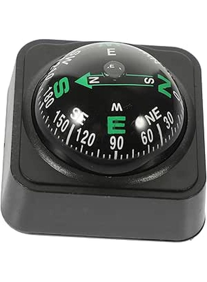 Adjustable Car Dashboard Compass Portable for Road Hiking and Boating Outdoor Use - Image 1