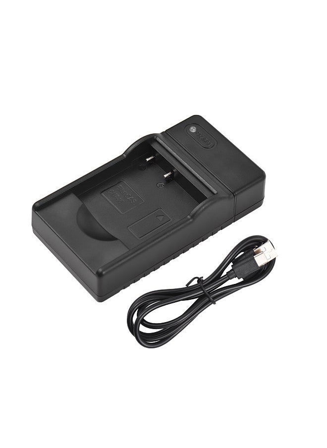 Generic - NP-40 Battery Charger with LED Indicator Type-C Port & USB Cable Replacement for Casio EX-Z400/EX-FC100/EX-FC150/EX-P505/EX-P600/EX-P700/Zoom EX-Z100/EX-Z1000/EX-Z1050/EX-Z700/EX-Z750/EX-Z850 - Image 1