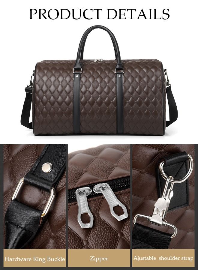 DUNISO Travel Duffel Bag Luggage Collection Business Travel Suitcase  Weekender Overnight Bag Large Carry On Airport Bag for Travel Business Trips Sports Duffel Bag Gym Sports Luggage Bags - Image 5