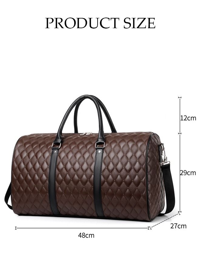 DUNISO Travel Duffel Bag Luggage Collection Business Travel Suitcase  Weekender Overnight Bag Large Carry On Airport Bag for Travel Business Trips Sports Duffel Bag Gym Sports Luggage Bags - Image 4